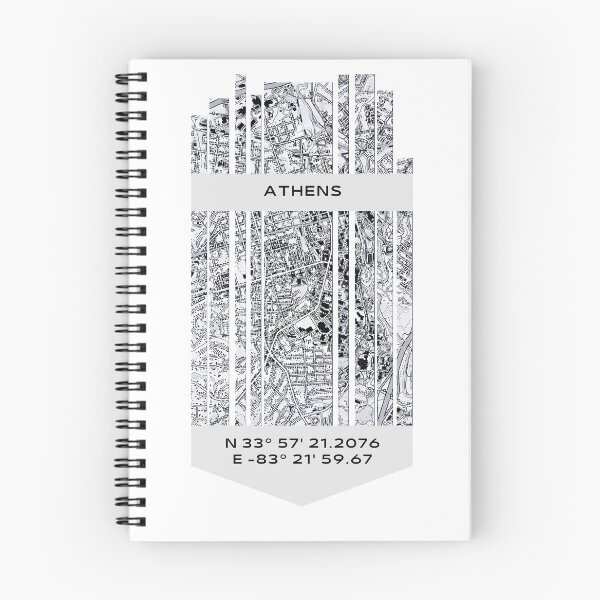Item preview, AMERICA Athens, GA - Latitude/Longitude designed and sold by ALLesROUNDER.