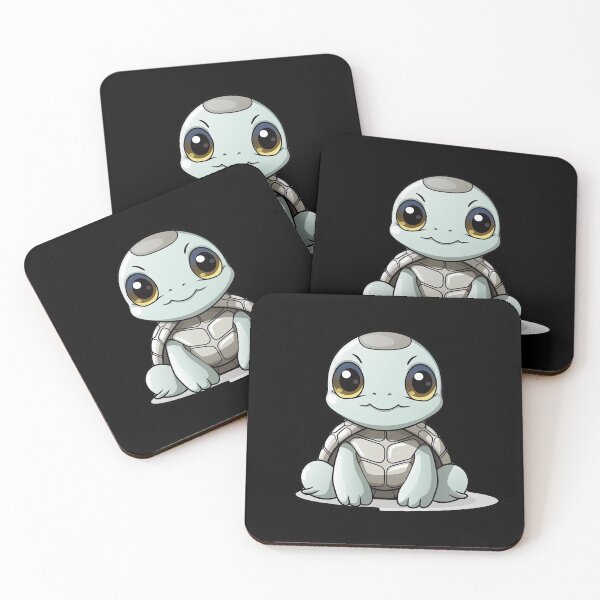 Item preview, Adorable Ocean Explorer: Kawaii Sea Turtle - Whimsical Underwater Art designed and sold by Nibble & Doodle.