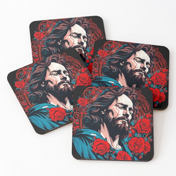 Item preview, Jesus Presley Tattoo 001 designed and sold by SteadyRolling.