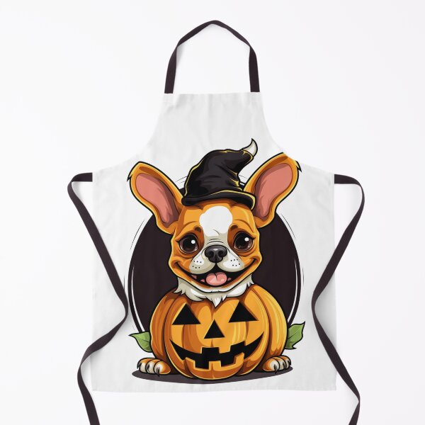 Item preview, Bulldog Halloween Pumpkin  designed and sold by ArtFromBeyond.