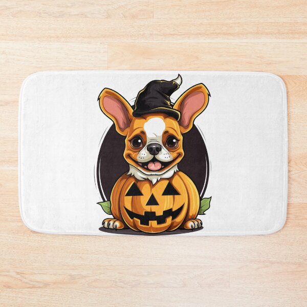Item preview, Bulldog Halloween Pumpkin  designed and sold by ArtFromBeyond.
