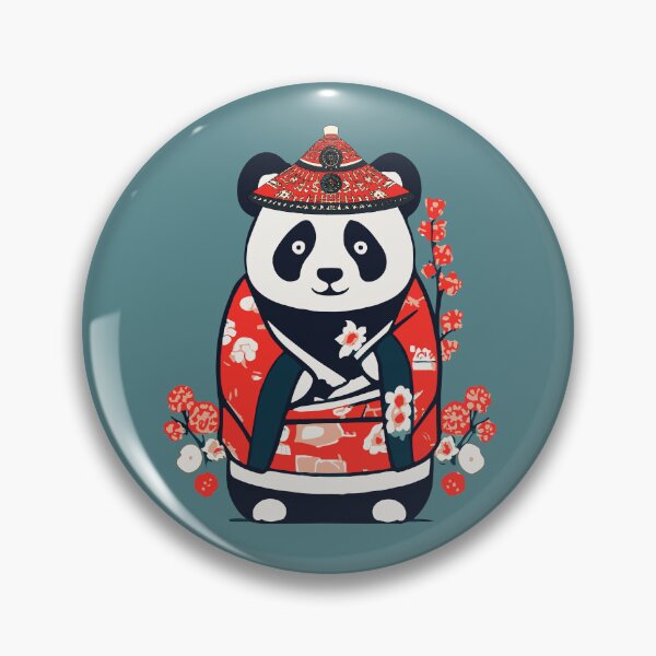 Item preview, Panda bear japanese style designed and sold by KagayakuStore.