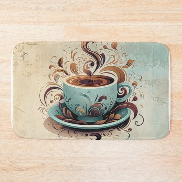 Item preview, Abstract Vintage Coffee designed and sold by HappyLifeCreate.