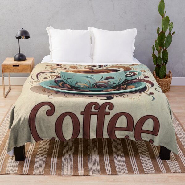 Item preview, Abstract Vintage Coffee designed and sold by HappyLifeCreate.