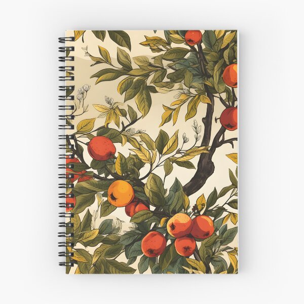 Item preview, Fall Apple Picking—Apple Autumn Glory in September, a painting of ripe red apples on a tree, waiting to be harvested. Nature-inspired Fall Design celebrating cider tasting Autumn celebration designed and sold by ignasirus.
