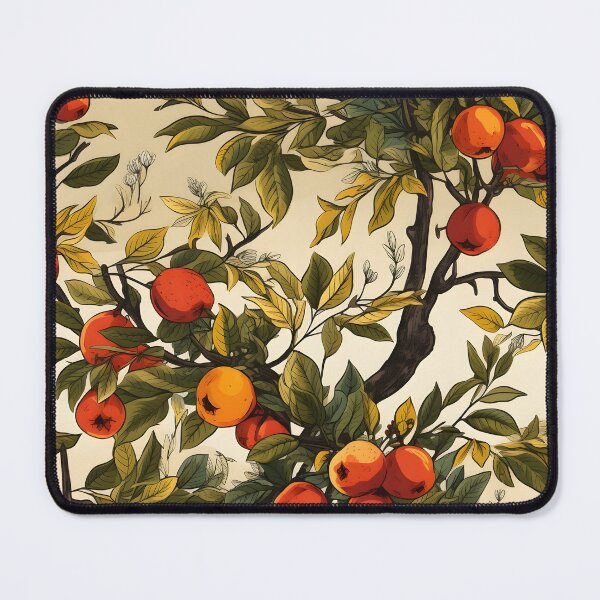 Item preview, Fall Apple Picking—Apple Autumn Glory in September, a painting of ripe red apples on a tree, waiting to be harvested. Nature-inspired Fall Design celebrating cider tasting Autumn celebration designed and sold by ignasirus.
