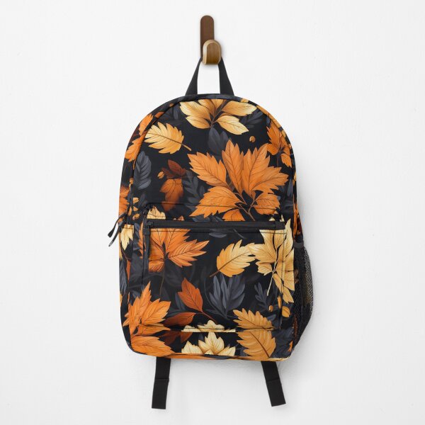 Item preview, Pretty Leaf Design in Orange, Yellow, and Black designed and sold by LWLDesigns.