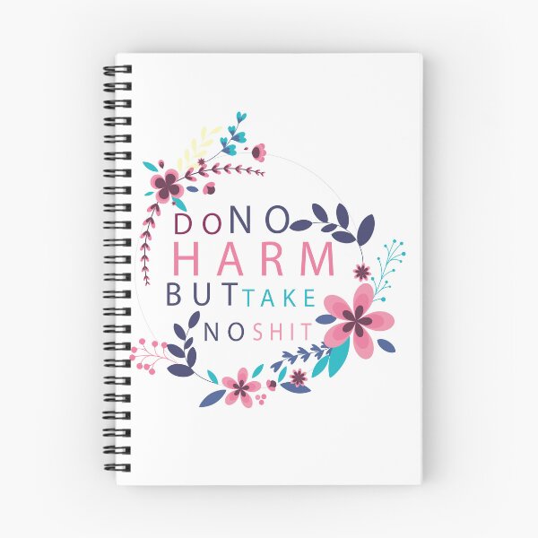 Item preview, Do No Harm But Take No Shit designed and sold by sem mous.