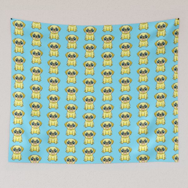 Item preview, Kawaiii Pug designed and sold by shopnena.