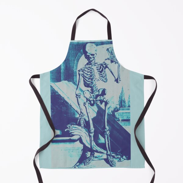 Item preview, Skeleton stepping out of the grave, in glacier: Anatomia Humani Corpus 1685 designed and sold by DreamingBeetle.