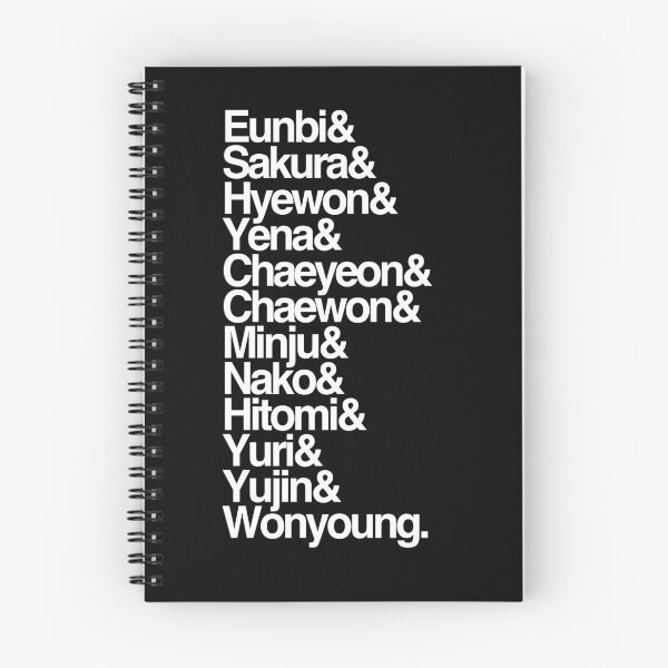 Item preview, IZ*ONE Members Name Stack designed and sold by HellaKyeopta.