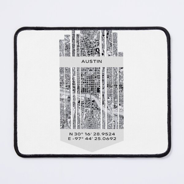 Item preview, AMERICA Austin, TX - Latitude/Longitude designed and sold by ALLesROUNDER.