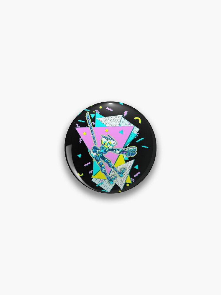 Bridget - Guilty Gear *90s graphic design* Pin for Sale by Carryneon