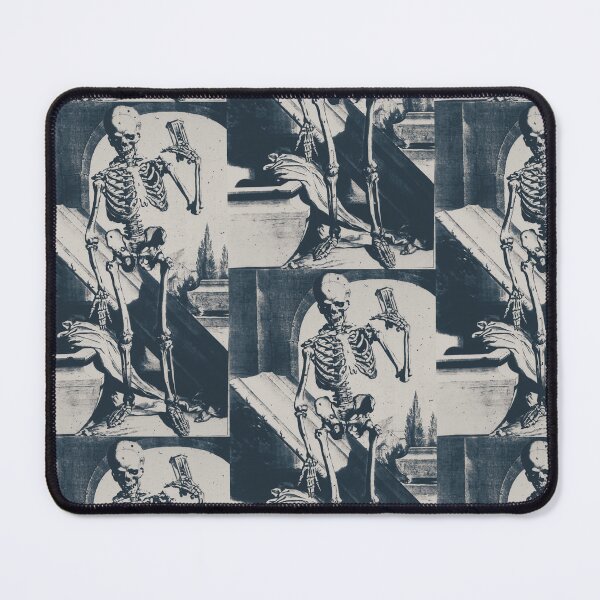 Item preview, Skeleton stepping out of the grave, in shades of ghoul: Anatomia Humani Corpus 1685  designed and sold by DreamingBeetle.