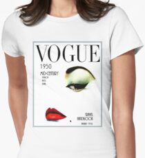 VOGUE: Vintage 1950 Beauty und Makeup Advertising Print Tailliertes T-Shirt