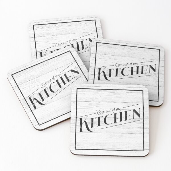 Item preview, Get Out of My Kitchen designed and sold by WordFreak.