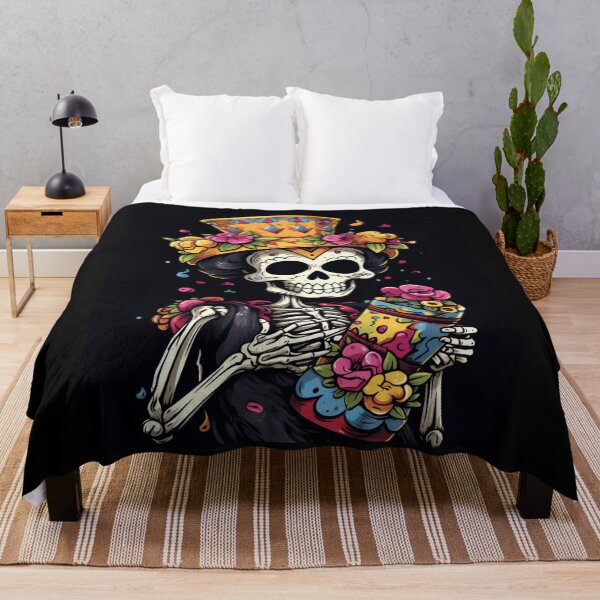Item preview, Floral Fiesta: A Skeleton’s Sweet Celebration designed and sold by JLCableStudio.