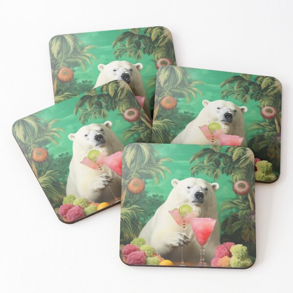 Item preview, Party Polar Bear designed and sold by marialindemann.