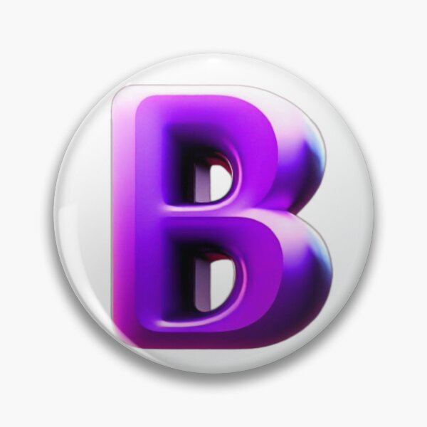 Item preview, B | letter B purple purpose  designed and sold by Growthmind7.