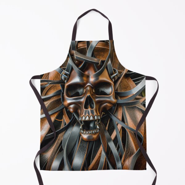Item preview, Leather skull designed and sold by Glenbobagins.