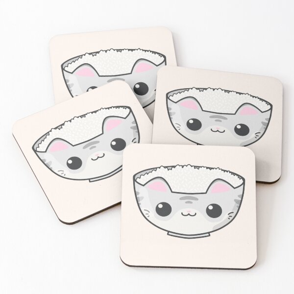 Item preview, Cute cat Rice bowl designed and sold by Kawaiimelodie.