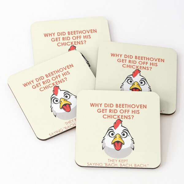 Item preview, Why Did Beethoven Get Rid Off His Chickens? - Music Classroom designed and sold by Amineharoni.