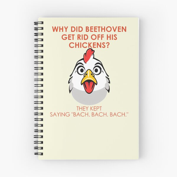 Item preview, Why Did Beethoven Get Rid Off His Chickens? - Music Classroom designed and sold by Amineharoni.