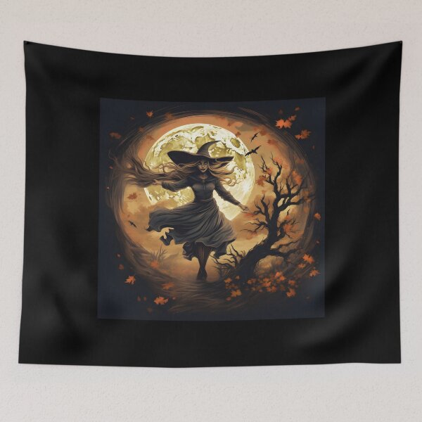 Item preview, Creepy Witch Halloween Retro Graphic Costume designed and sold by elvisg03.