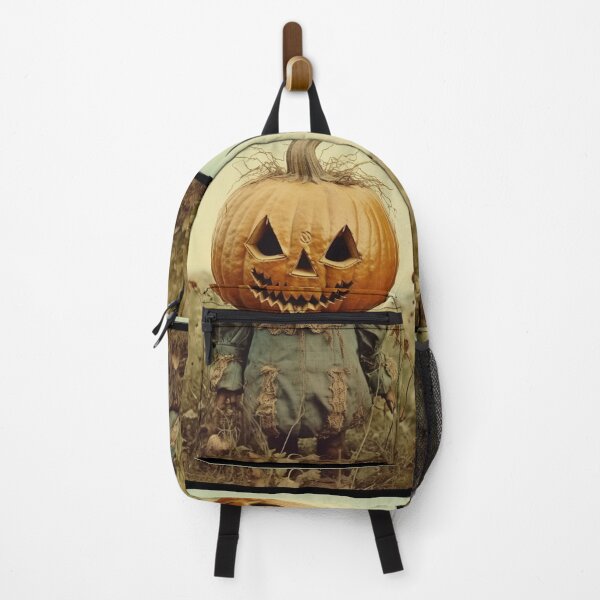 Item preview, Spooky Pumpkin Child, Creepy Vintage Pompkin Scarecrow, Jack, Nightmare designed and sold by Sunmoonlove.