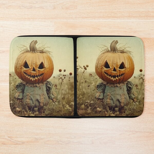 Item preview, Spooky Pumpkin Child, Creepy Vintage Pompkin Scarecrow, Jack, Nightmare designed and sold by Sunmoonlove.