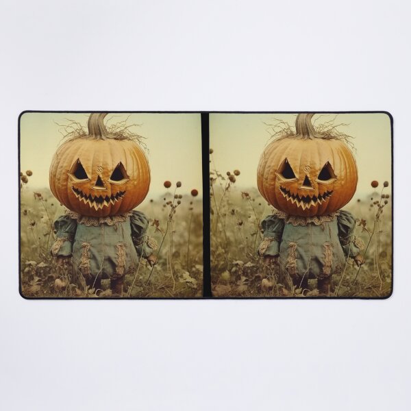 Item preview, Spooky Pumpkin Child, Creepy Vintage Pompkin Scarecrow, Jack, Nightmare designed and sold by Sunmoonlove.