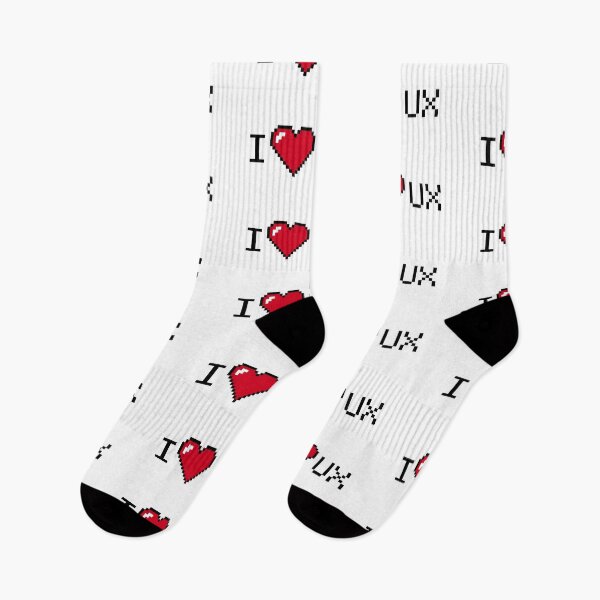 Item preview, I love UX Sticker designed and sold by Kanha Design | ⭐⭐⭐⭐⭐.