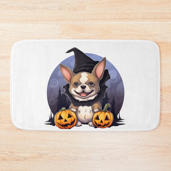 Item preview, Bulldog Halloween Pumpkin  designed and sold by ArtFromBeyond.