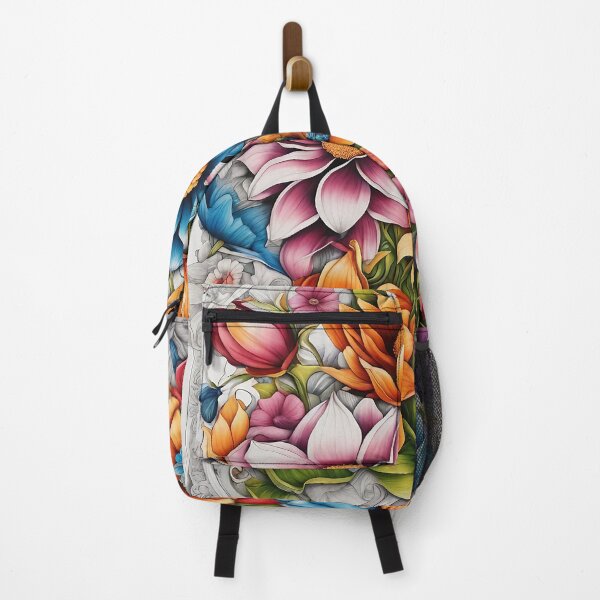 Item preview, Vibrant Floral Digital Image designed and sold by RestingLioness.