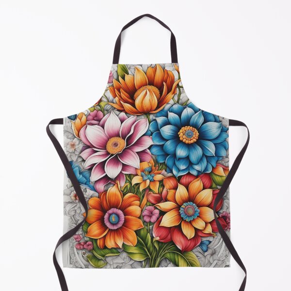 Item preview, Vibrant Floral Digital Image designed and sold by RestingLioness.