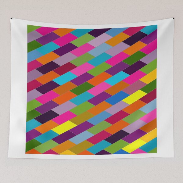 Item preview, Colourful geometric pattern. designed and sold by EpicStuff4All.