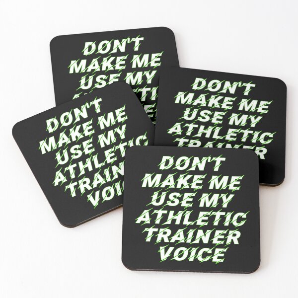 Item preview, Don't make me use my Athletic trainer voice  designed and sold by Allomensiaa.