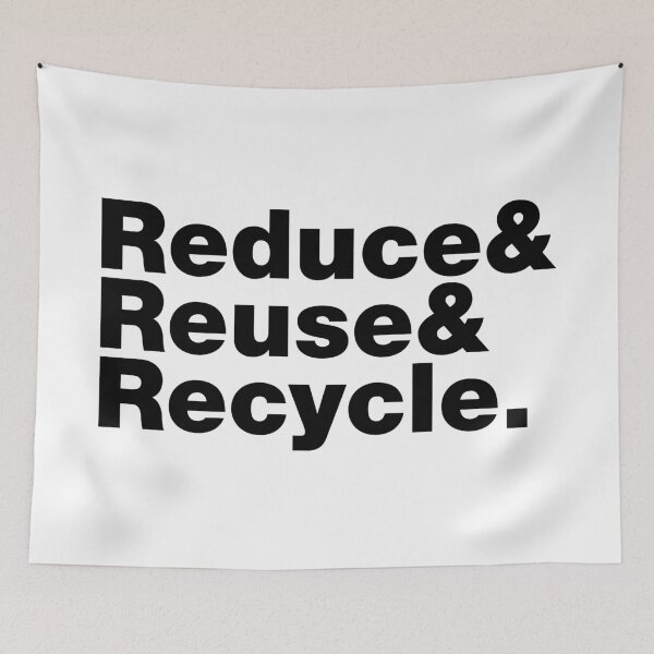 Item preview, Reduce Reuse Recycle designed and sold by oddwonders.