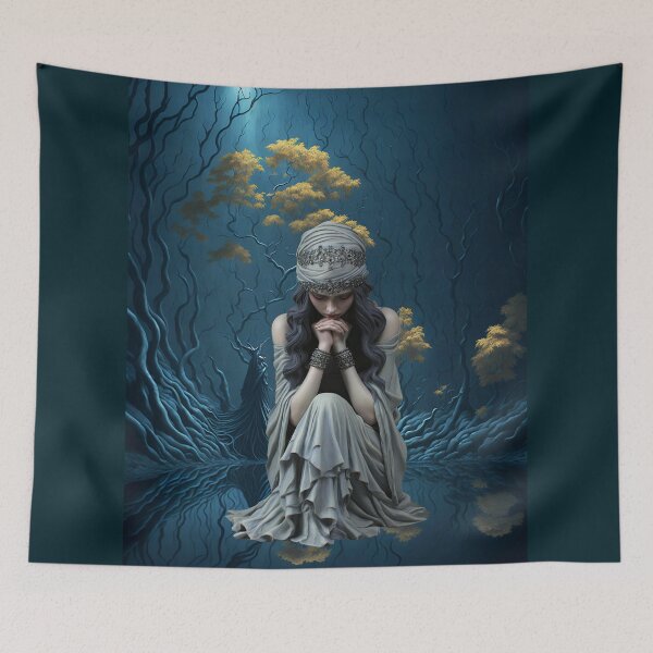Item preview, FINDING A WAY THROUGH HER DARKEST HOUR designed and sold by Tammera.