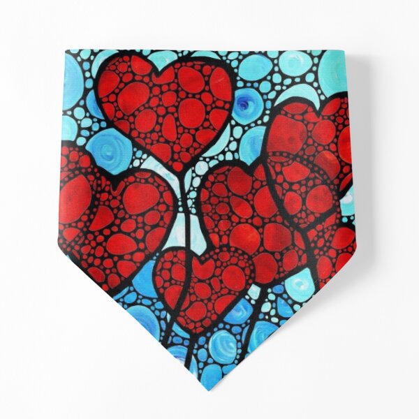 Hearts on Fire - Romantic Art By Sharon Cummings Canvas Print / Canvas Art  by Sharon Cummings - Pixels Merch