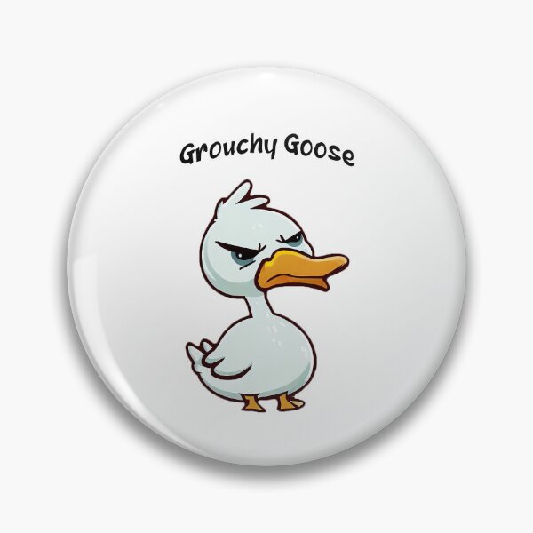 Item preview, Cute Animals - Alphabetic Animals and Personalities - Grouchy Goose Text designed and sold by CaptTaters.