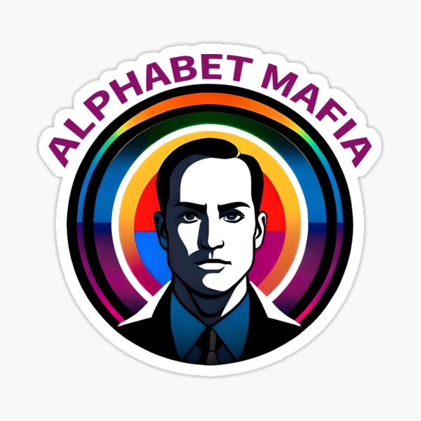 Alphabet Mafia Sticker For Sale By Essiny Designs Redbubble