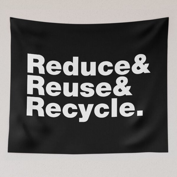 Item preview, Reduce Reuse Recycle designed and sold by oddwonders.