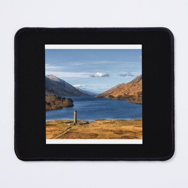 Item preview, Glenfinnan Memorial and Loch Shiel Chiffon Top designed and sold by ojoupgwaum29.
