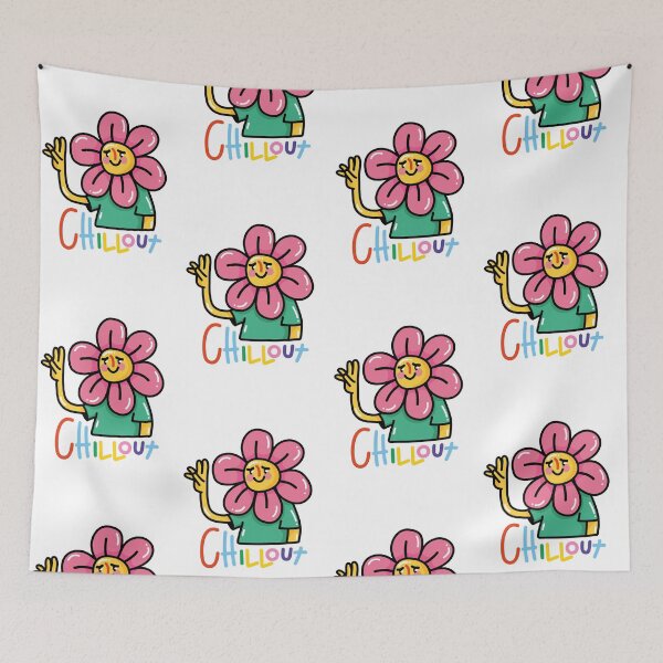Item preview, Chillout flower designed and sold by mirakurru.