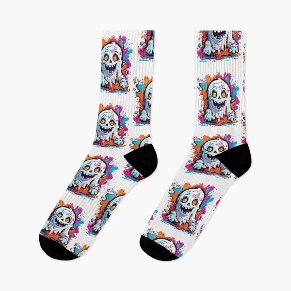 Item preview, Trick Or Treat Ghost Halloween Design designed and sold by SparkleBrush.