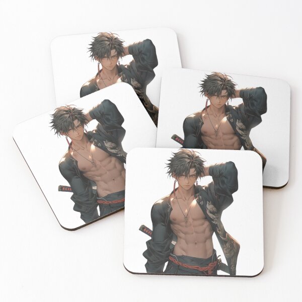 Item preview, sexy anime boys designed and sold by Moho01.