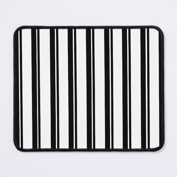 Item preview, black and white double block stripes designed and sold by Art-Istin-See.