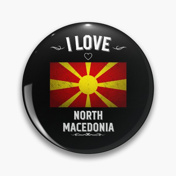 Item preview, I Love North Macedonia designed and sold by LoveMyRoots.