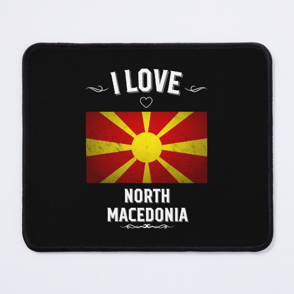 Item preview, I Love North Macedonia designed and sold by LoveMyRoots.